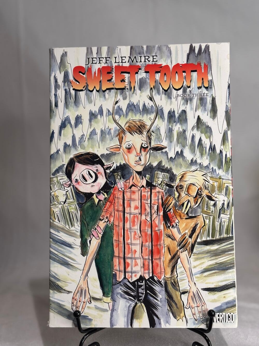 Sweet Tooth Book Three by Jeff Lemire, Very Good Condition, PB